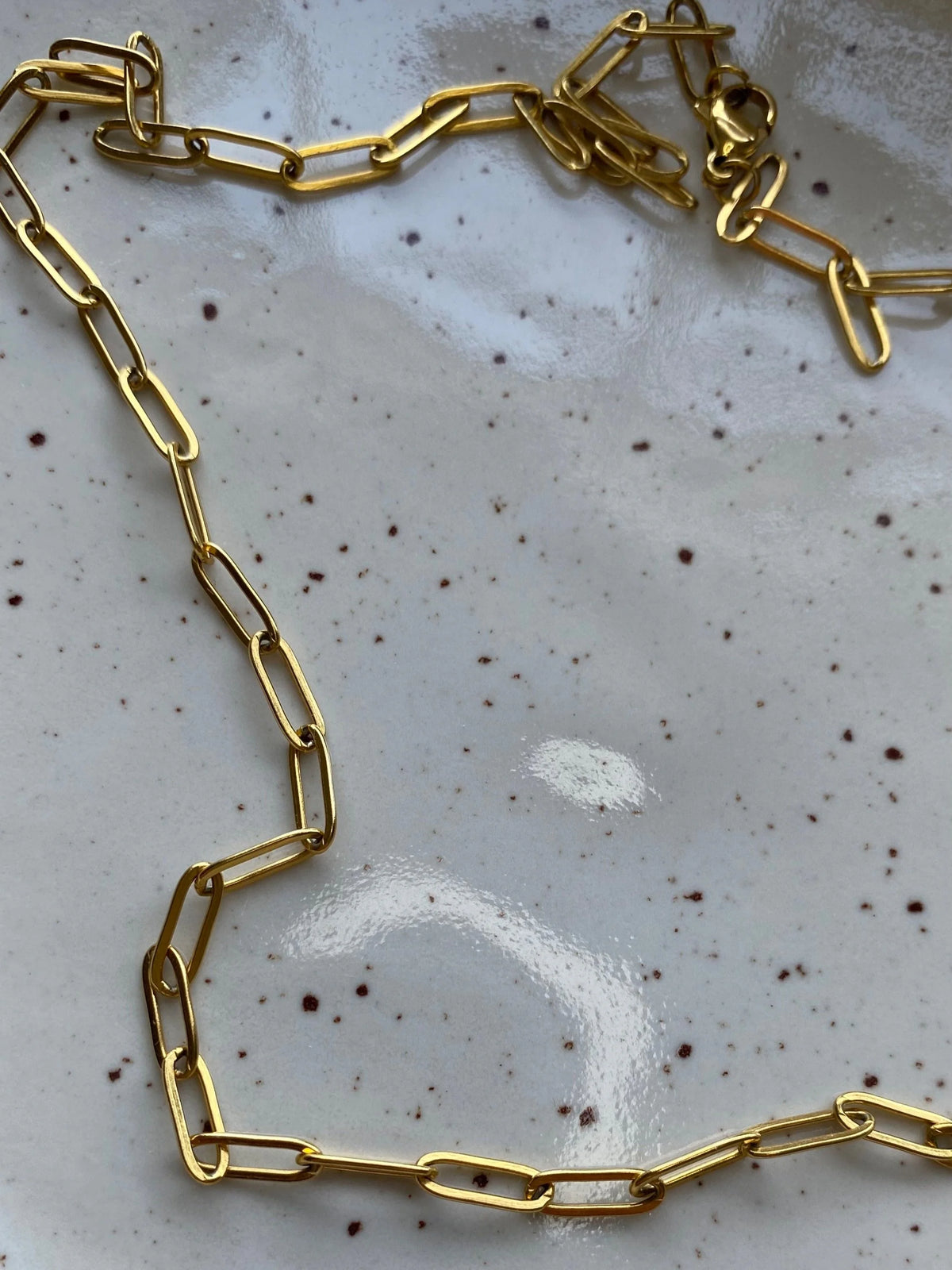 Paperclip Gift Set - Necklace and Bracelet