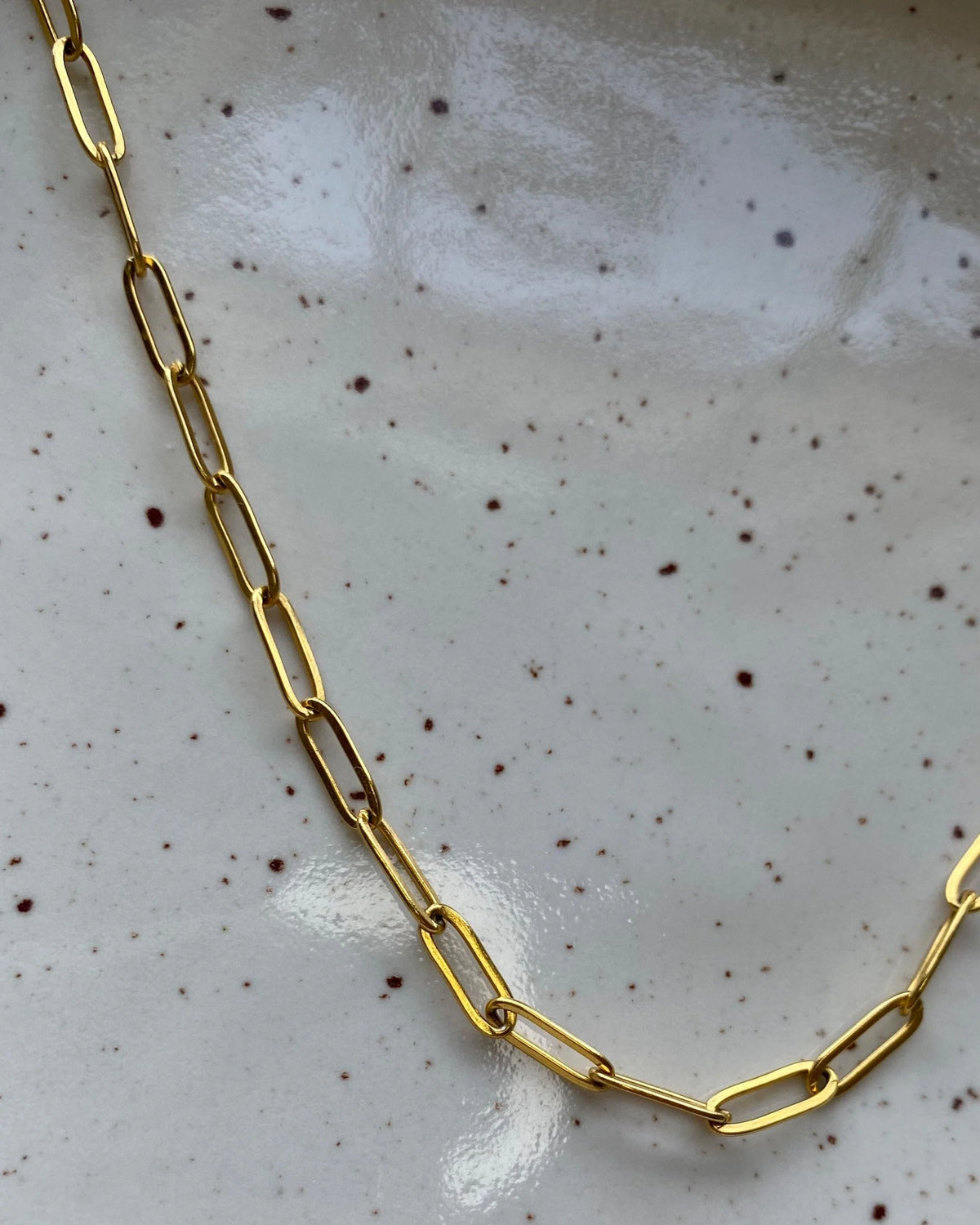 Paperclip Gift Set - Necklace and Bracelet